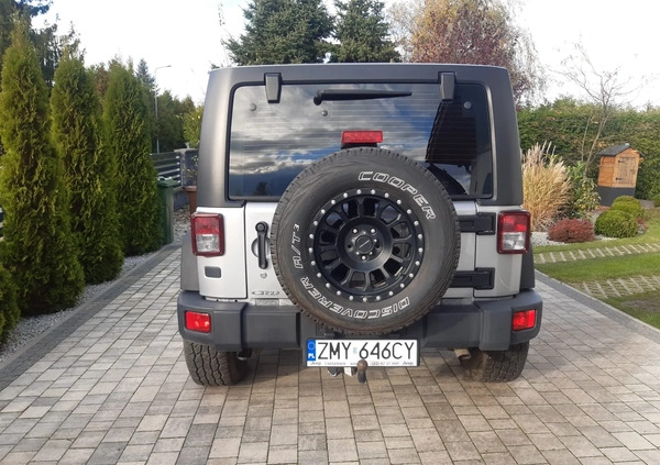 Jeep Wrangler cena 140000 przebieg: 71700, rok produkcji 2014 z Dębno małe 79